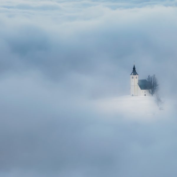 Sv. Andrej above the Clouds